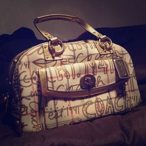 Sold- Authentic coach speedy purse