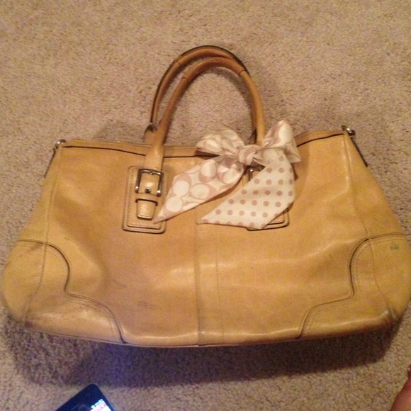 Authentic Used coach purse
