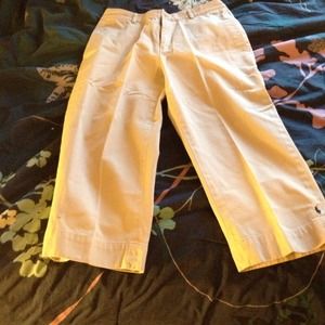 White Ralph Lauren capris