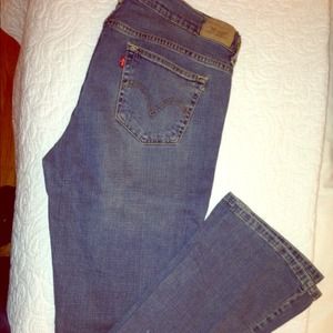 Levi's boot cut jeans light blue never worn! 12L