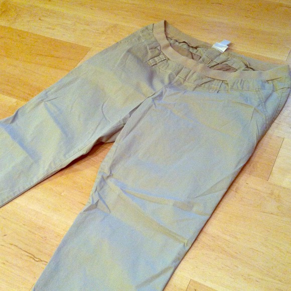 Khaki Maternity Pants