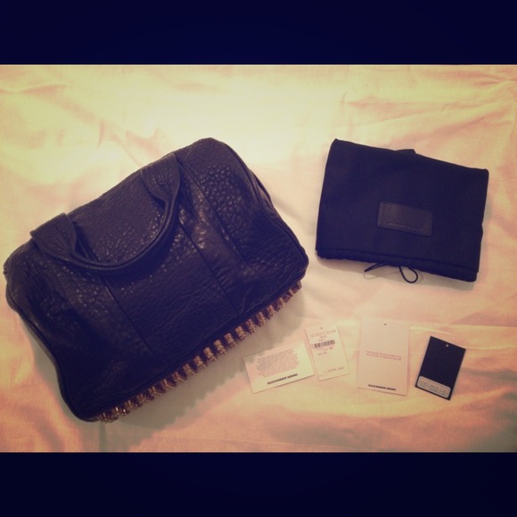 100% Aunthentic Alexander Wang Black Bag