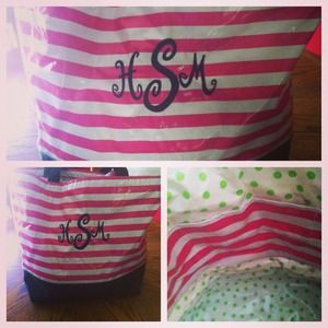 BeachBag that can be monogrammed!!!