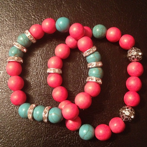 Ceramic handmade bracelets - Picture 2 of 3