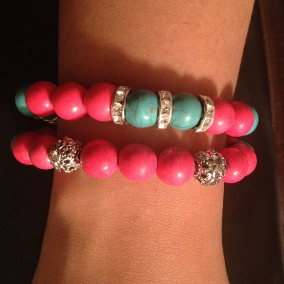 Ceramic handmade bracelets - Picture 3 of 3