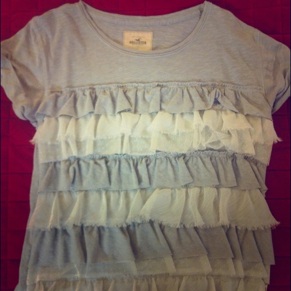 🔵Reduce🔵Hollister gray T-shirt
