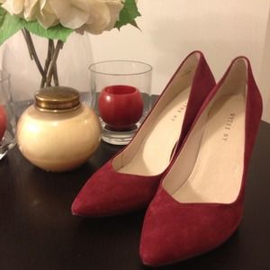 Wythe NY - Idella Burgundry Pump 37.5