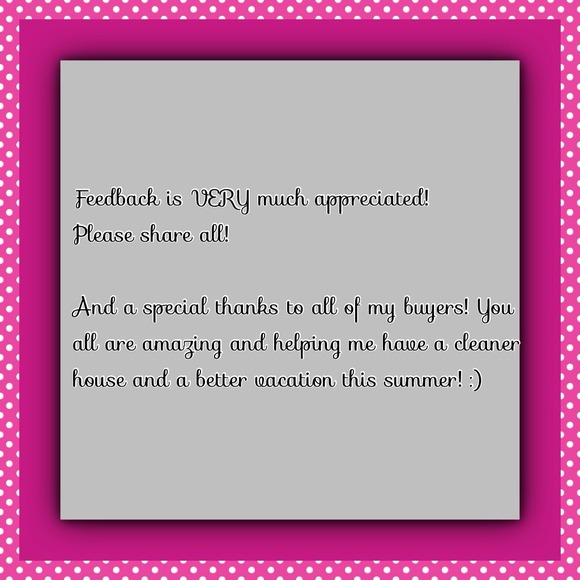 FEEDBACK!