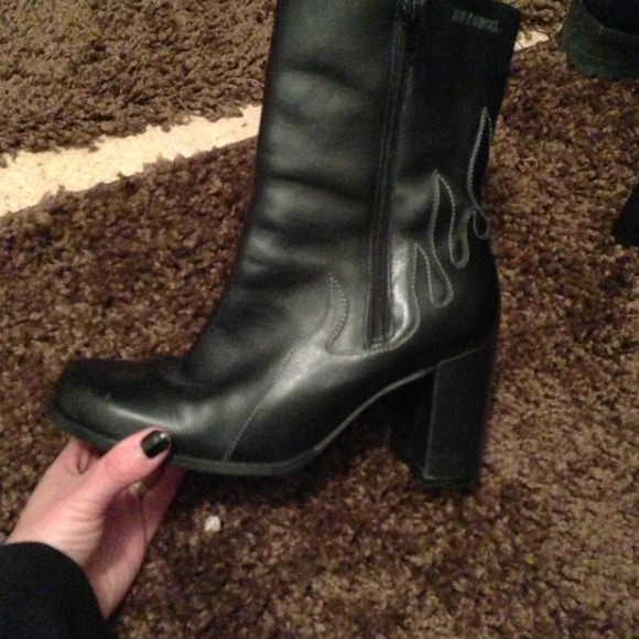 Harley Davidson leather boots