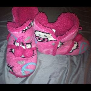 Hello kitty slippers :)