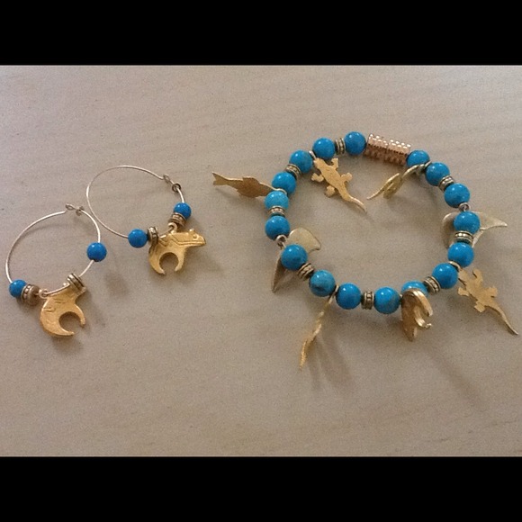 Bracelet & Earrings