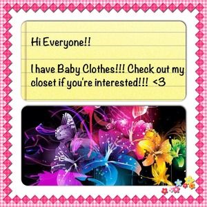 Baby Clothes!!