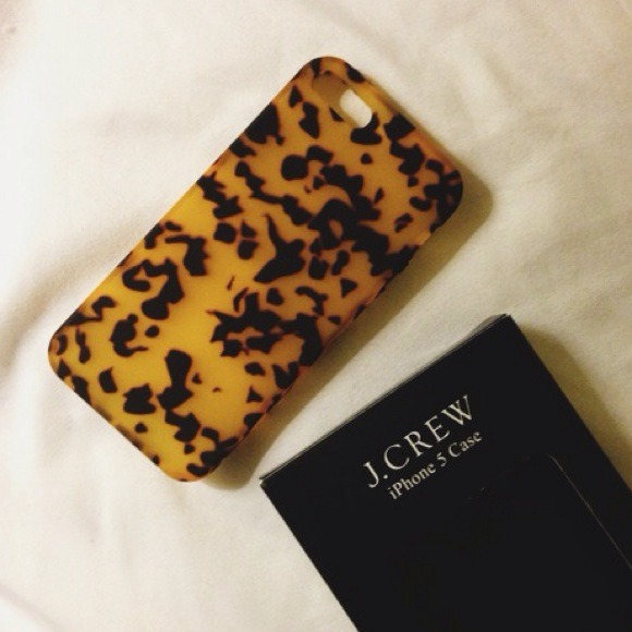 Jcrew // iPhone 5 // tortoise case
