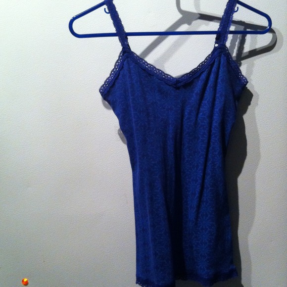 Blue Snowflake Camisole