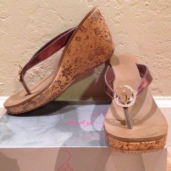 Baby Phat - New Cork Wedge Medallion