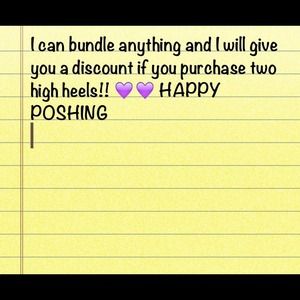 I love to BUNDLE! Ask for Discounts!
