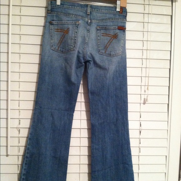 Seven 7 for All Mankind Dojo Flared Jean Sz.27!! - Picture 2 of 4