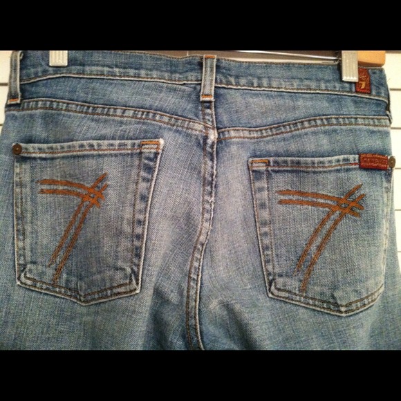 Seven 7 for All Mankind Dojo Flared Jean Sz.27!! - Picture 4 of 4