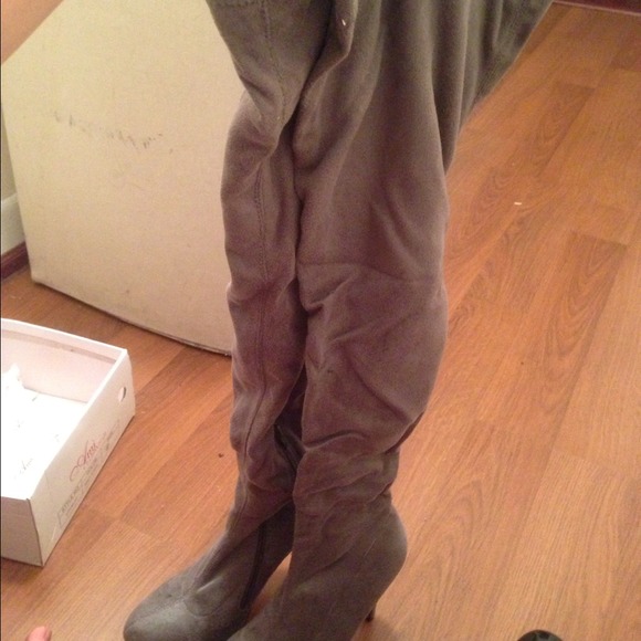 Thigh high boots