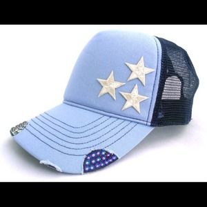 Shine Bright Swarovski Trucker Hat
