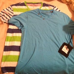 Sold BNWT English Laundry v-neck Sz. M & striped