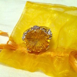 ❌Sold❌Yellow Stone Ring