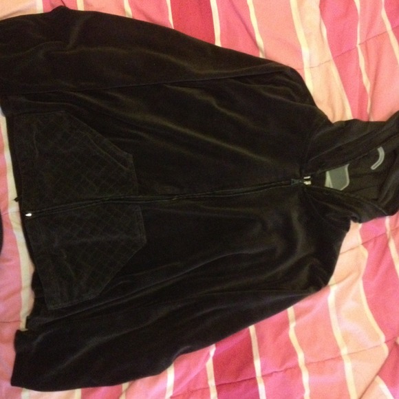 Black Valour jacket with hood