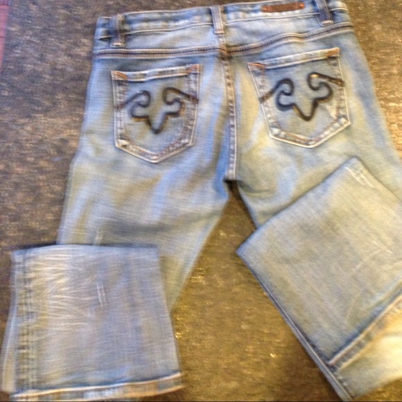 ReRock for Express Bootcut Jean in Vintage Wash - Picture 3 of 4