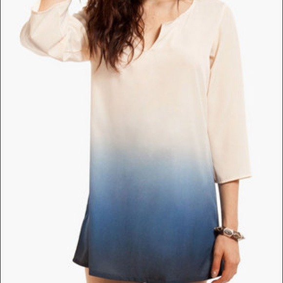 Ombré Gina Shift Dress (TOBI)