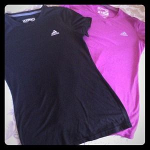RESERVED! 2 Adidas workout tees NWOT
