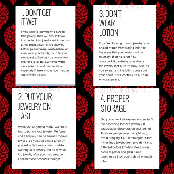 Proper Care for Costume Jewelry - Picture 2 of 4