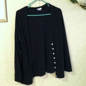 Old navy black cardigan