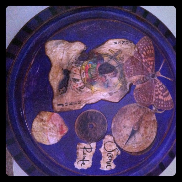 Revamped cheese dish. Handmade