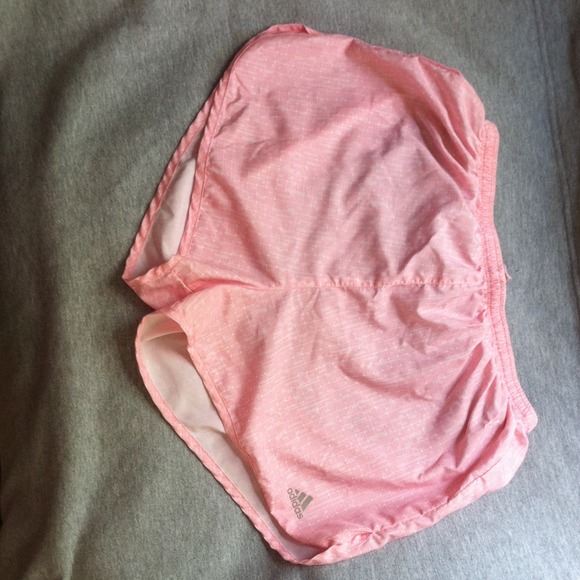 Dri-fit Adidas running shorts with panty lining!