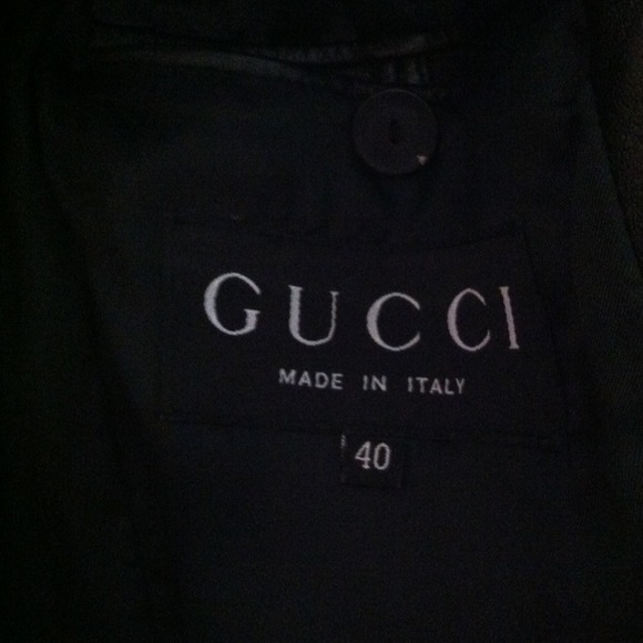 100% authentic GUCCI leather jacket - Picture 2 of 4