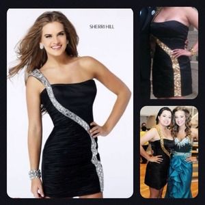 Sherri Hill prom dress. Super cute!