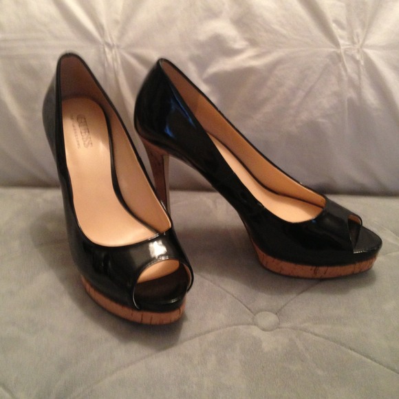 Bundle for fiorella NWOT Guess Peep toe heels