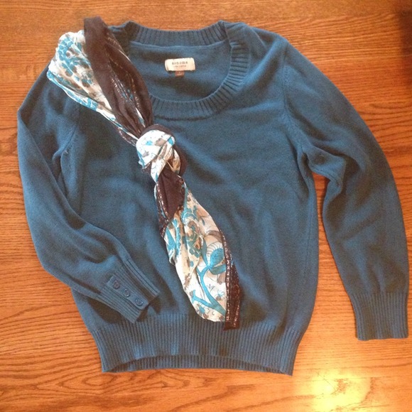 Sweater and Scarf Combination