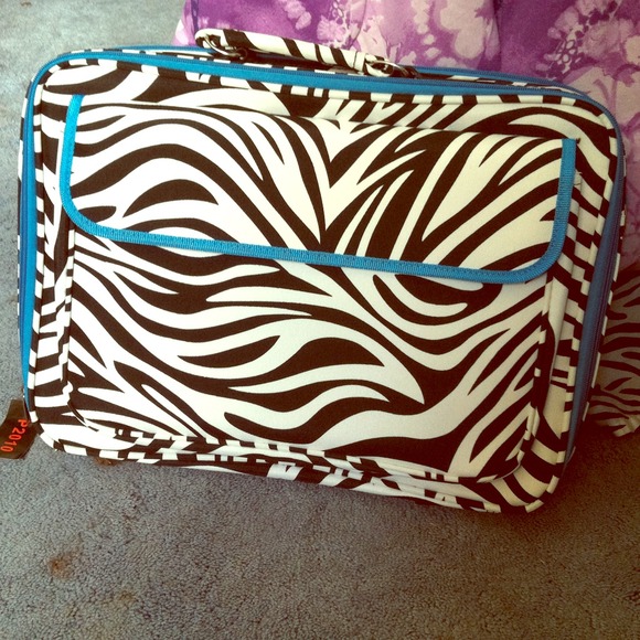 Zebra print laptop bag 💢reduced price💢 - Picture 1 of 4