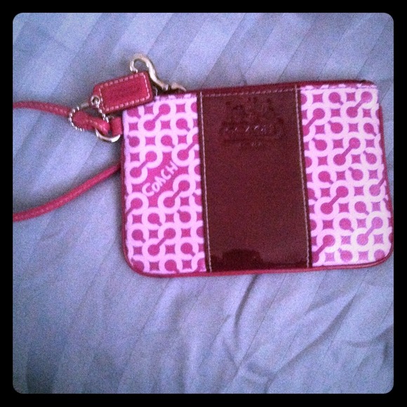 Coach wristlet