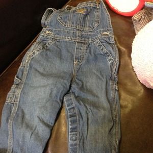 Osh kosh denim overalls