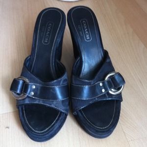 ⚡REDUCED PRICE ⚡Coach wedge sandals