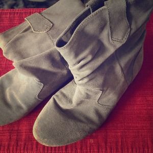 Steve Madden Gray Boots