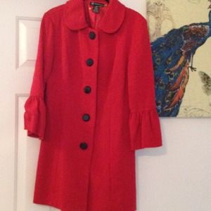 INC red coat!
