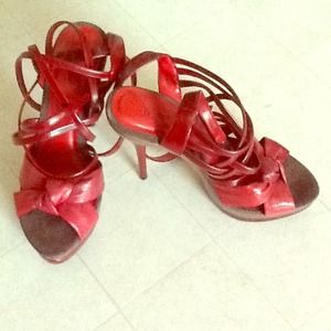 Hot Red Heels