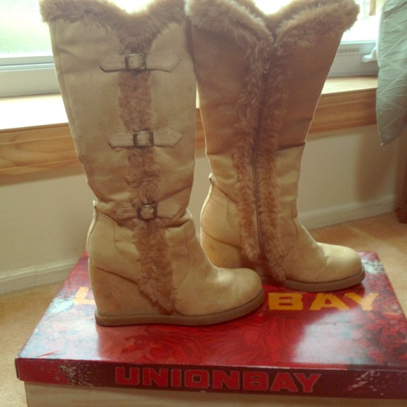 *** Reduced*** Unionbay Tan Boots