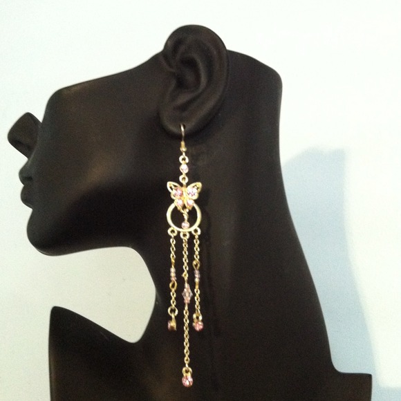 Jewelry - NWOT - Butterfly Chandeliers