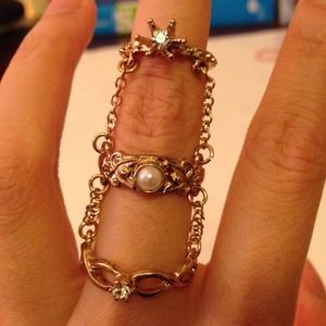 RESERVED for Chanel Topshop Rings Bundle