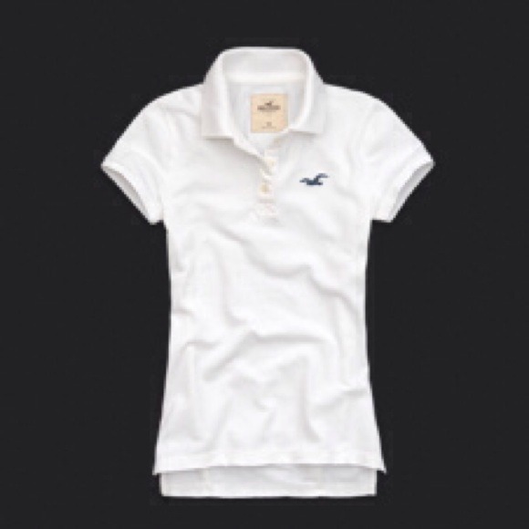 Teal polo from hollister