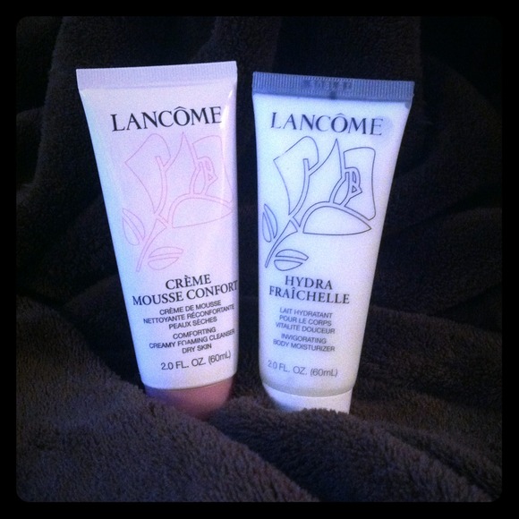 Lancôme crème mousse confort & Hydra Fraîchelle